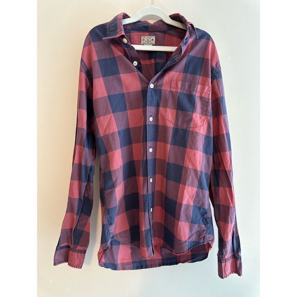 J. Crew Unisex 100% Cotton Tailored Button Up Preppy Casual Timeless XS